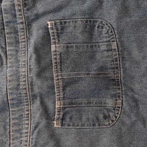 Vintage Scooby Doo Girls Overalls Jean Denim Dress, Cartoon Network, Size 6X - Picture 4 of 7